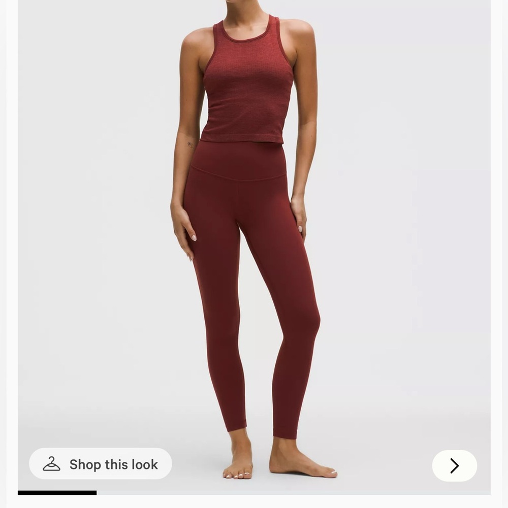 Lululemon align high rise leggings 25”